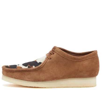 Мужские ботинки Clarks Originals Wallabee Cow, коричневые