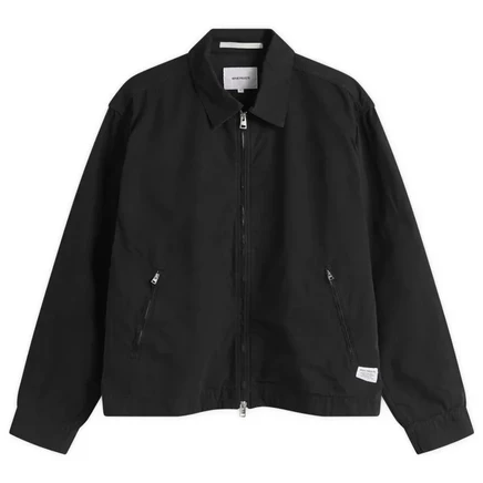 Мужская куртка-рубашка Norse Projects Raabjerg, черная