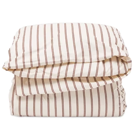 Пододеяльник Tekla Fabrics King 220×220 см, хлопок, полосатый