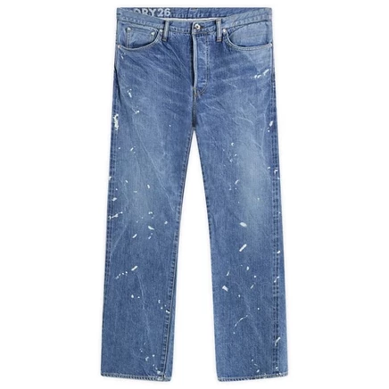Мужские джинсы Visvim Social Sculpture 11 Dry-26, синие