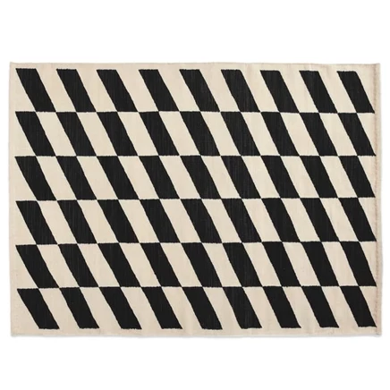 Ковер hay shift kelim 140×200 см, черный