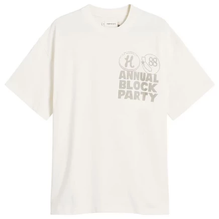 Мужская футболка Honor The Gift Block Party, бежевая