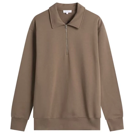 Мужской свитшот Norse Projects Standard Half Zip, ореховый