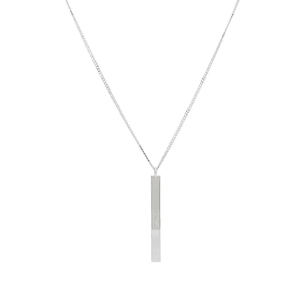 Мужское ожерелье MM6 Maison Margiela, палладиевое