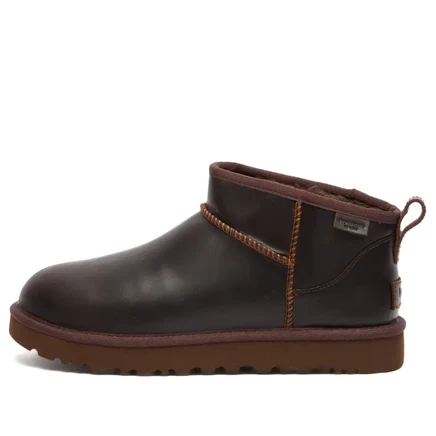 Женские мини-ботинки Ugg Classic Ultra Mini, коричневые