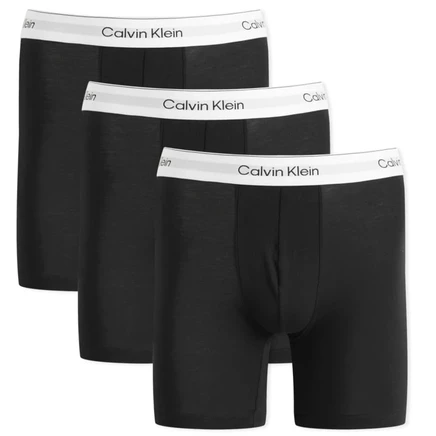Мужские боксеры Calvin Klein Icon, 3 шт., черно-белые