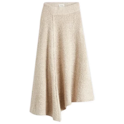 Женская трикотажная юбка Holzweiler Maxi, экрю