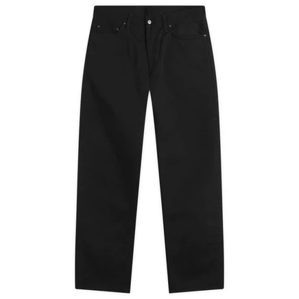 Мужские зауженные джинсы Carhartt WIP Klondike, черные