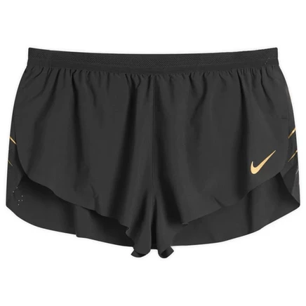 Мужские шорты Nike Jakob Aeroswift 2″, черно-золотые