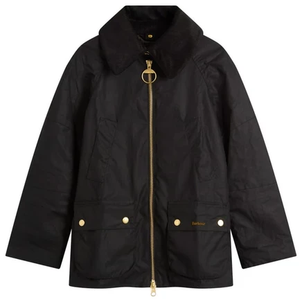 Женская куртка Barbour Allerston Wax, черная