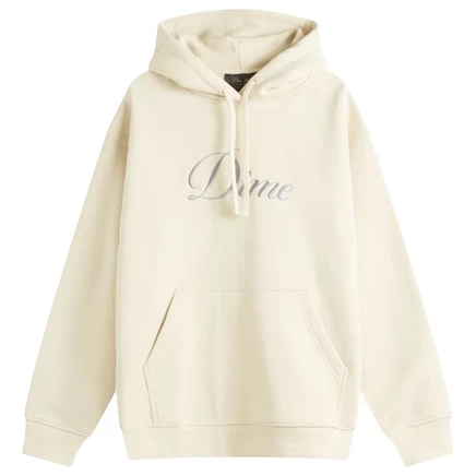 Мужское худи Dime Cursive Logo, серое