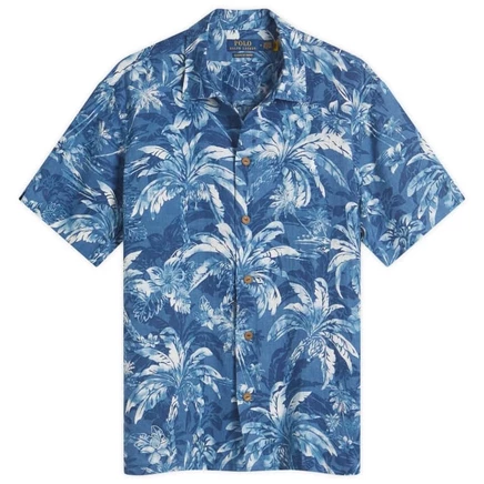 Футболка Polo Ralph Lauren Surf Club для отдыха indigo palm shadow