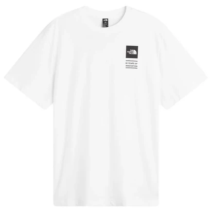 Расслабленная футболка The North Face Celebration tnf white