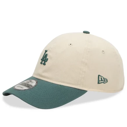Кепка New Era LA Dodgers 9Twenty, натуральный/зелёный