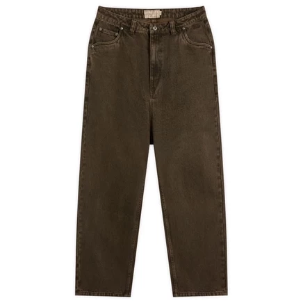 Классические джинсовые брюки свободного кроя за десять центов faded brown