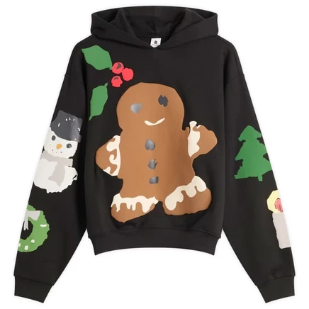 Мужское худи Skims Cotton Fleece Classic, onyx gingerbread