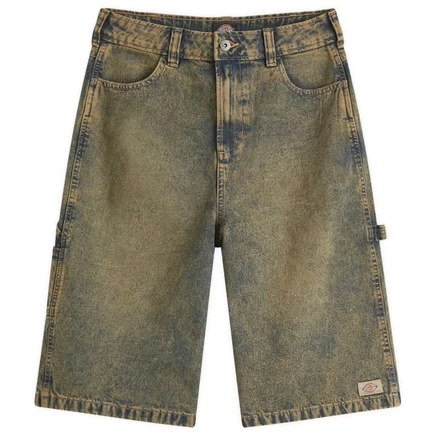 Джинсовая куртка Dickies Carpenter yellow fade indigo