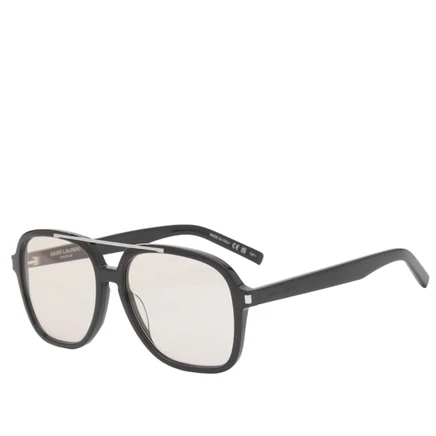 Мужские очки Saint Laurent SL545, черно‑желтые