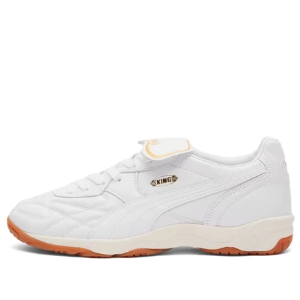 Мужские кроссовки Puma King Indoor, бело-бежевые