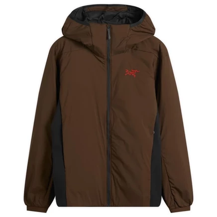 Куртка с капюшоном Arc'teryx Atom carob, black & dynasty