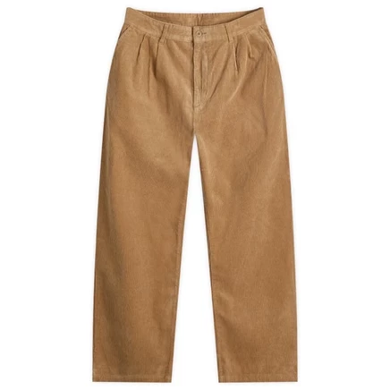 Мужские вельветовые брюки Carhartt WIP Evan, коричневые