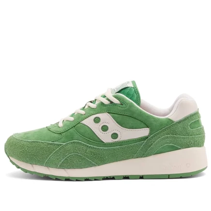 Кроссовки END. x Saucony Shadow 6000, зеленые и белые