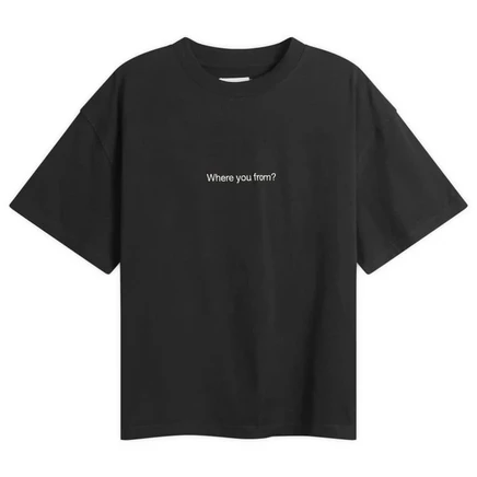 Мужская футболка Honor The Gift Where You From, черная