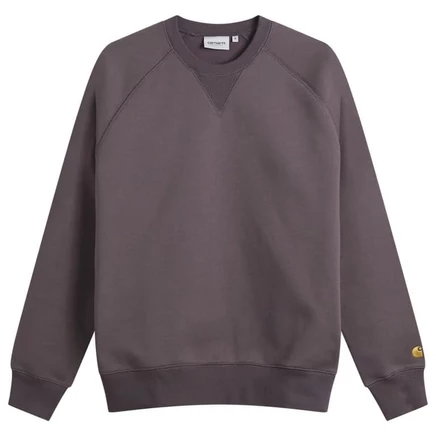 Мужская толстовка Carhartt WIP Chase, серо-золотая