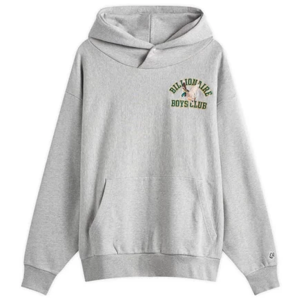 Мужское худи Billionaire Boys Club Duck Varsity Embroidered, серый меланж