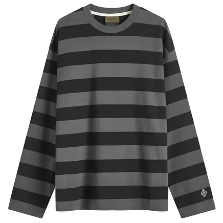 Мужской лонгслив Uniform Bridge Stripe, черный
