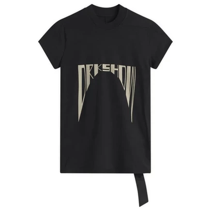 Мужская футболка Rick Owens DRKSHDW, черно-жемчужная
