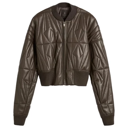 Мужской бомбер Rick Owens x Moncler Geocamo, тёмно-пыльный