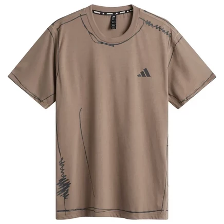 Мужская футболка adidas x Song for the Mute, коричневая