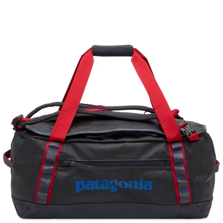 Мужская дорожная сумка Patagonia Black Hole 40 л, сине-красная