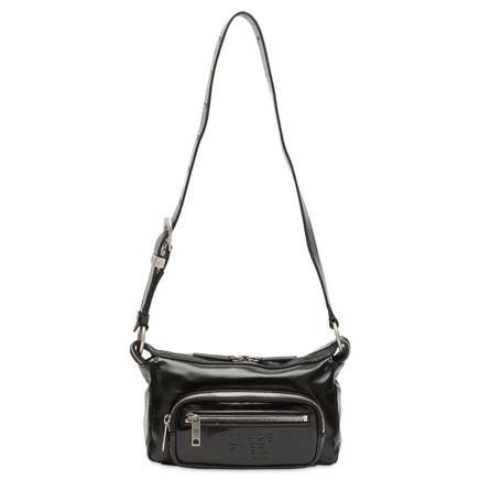 Мужская сумка через плечо MARGESHERWOOD Outpocket Hobo Mini, черная