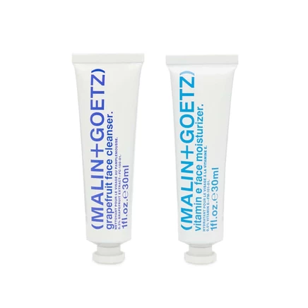 Мужской набор для ухода за лицом Malin + Goetz Face Essentials, 2×30 мл