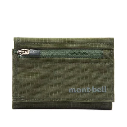 Кошелек Montbell Trail Wallet нейлоновый трёхсекционный, хаки