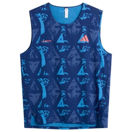 Мужская майка adidas x Labrum KD0998, тёмно-синяя с красным