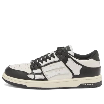 Кроссовки AMIRI Skel с низким верхом black/white