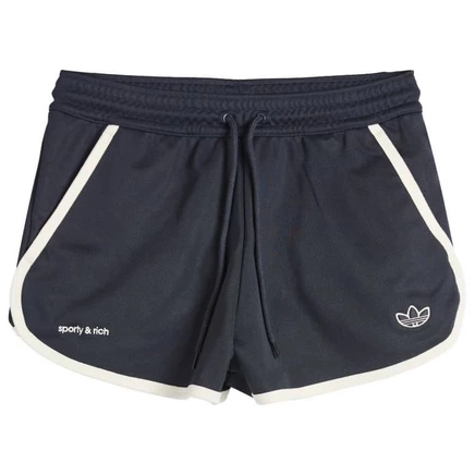 Мужские шорты Adidas x Sporty & Rich SHORT, темно-синие