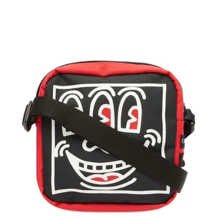 Мужская сумка Eastpak Box Mini с принтом, черная