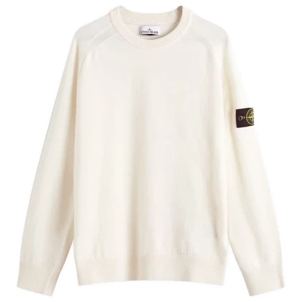 Шерстяной джемпер Stone Island Geelong с круглым вырезом горловины