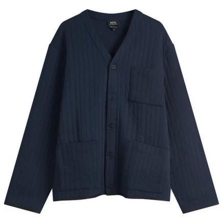 Мужской кардиган A.P.C. Leandre, темно-синий