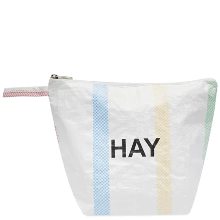 Косметичка HAY Recycled Candy Stripe средняя, разноцветная