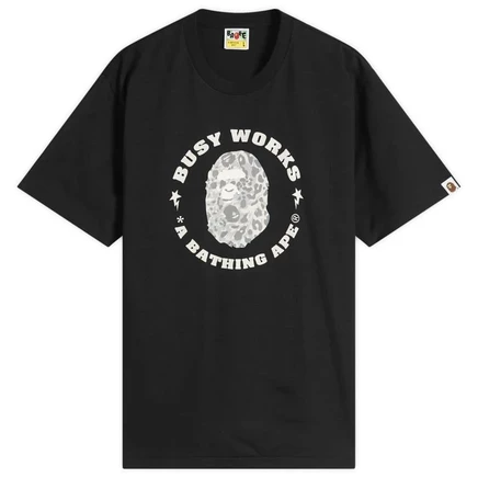 Футболка с изображением купающейся обезьяны Wild Leopard Busy Works Sta