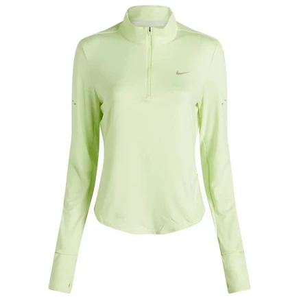 Футболка Nike Swift Dri-fit UV с застежкой на молнию до половины длины volt