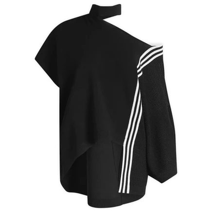 Женский вязаный топ Y-3 KR2397, черный