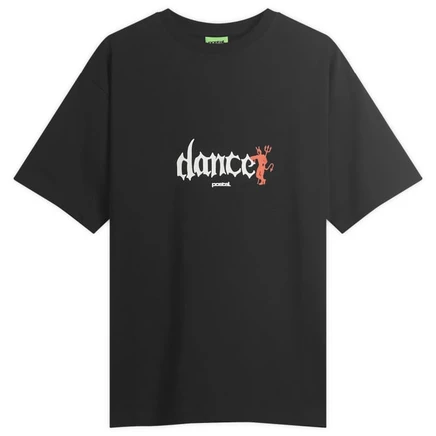 Мужская футболка Postal Dance, чёрная