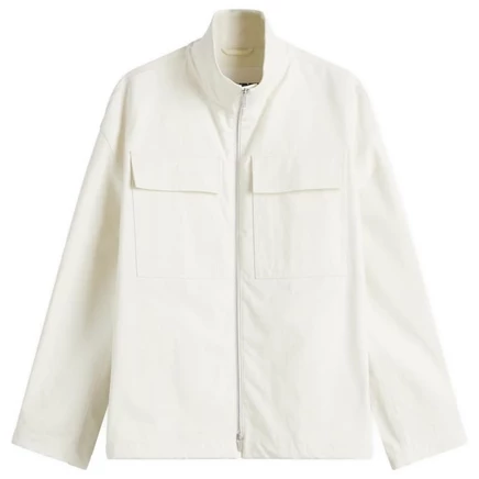 Мужской бомбер Jil Sander+ Relaxed Fit, кремовый