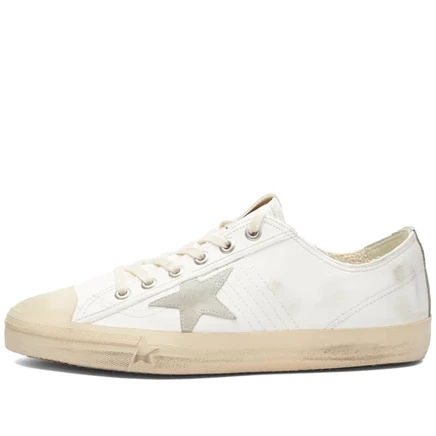 Мужские кроссовки Golden Goose V-Star, бело-серые